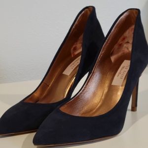 Ted Baker Suede Pointed Toe Pump